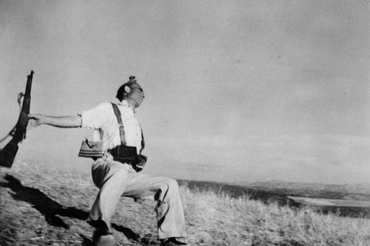 "The Falling Soldier", "Fallender Soldat" vom 5. September 1936