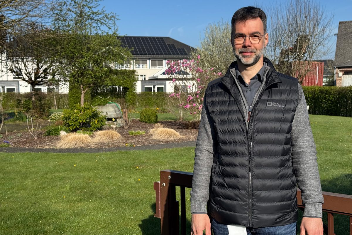 Marcus Heinrichs, Projektingenieur der Klinik St. Josef