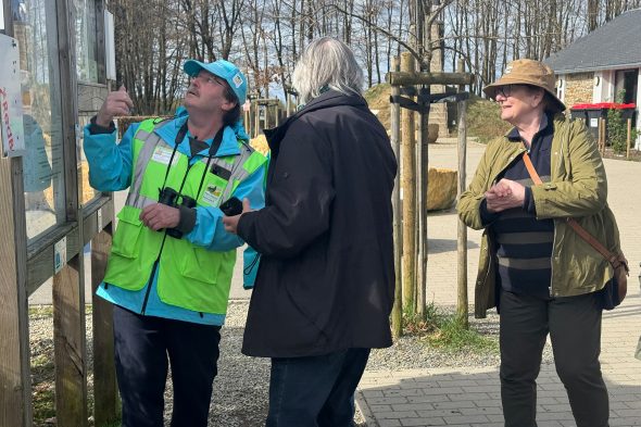 Steward im Venn bei der Arbeit