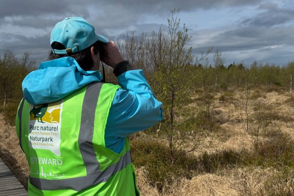Steward im Venn bei der Arbeit
