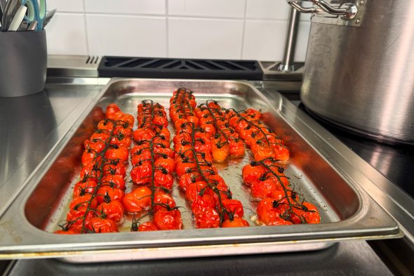 In der frisch renovierten Küche der Eupener Talsperre