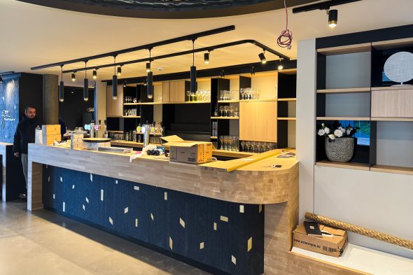 Das renovierte Restaurant an der Eupener Talsperre