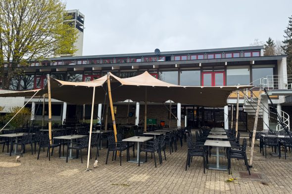 Das renovierte Restaurant an der Eupener Talsperre