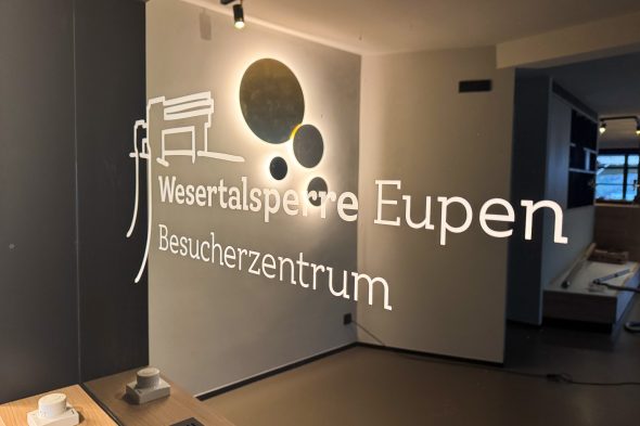 Das renovierte Restaurant an der Eupener Talsperre