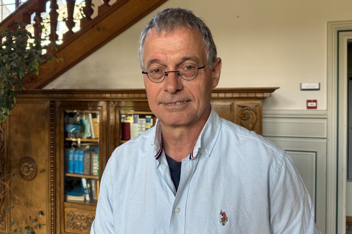 Albert Henn, der Leiter der ZDDÜ