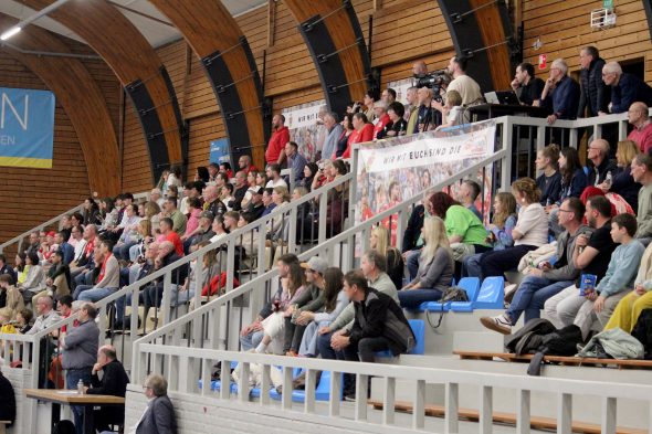 Die Zuschauer beim letzten Heimspiel der Saison