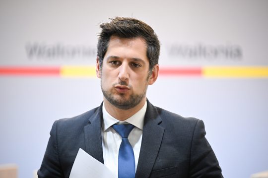 Der wallonische Ministerpräsident Adrien Dolimont