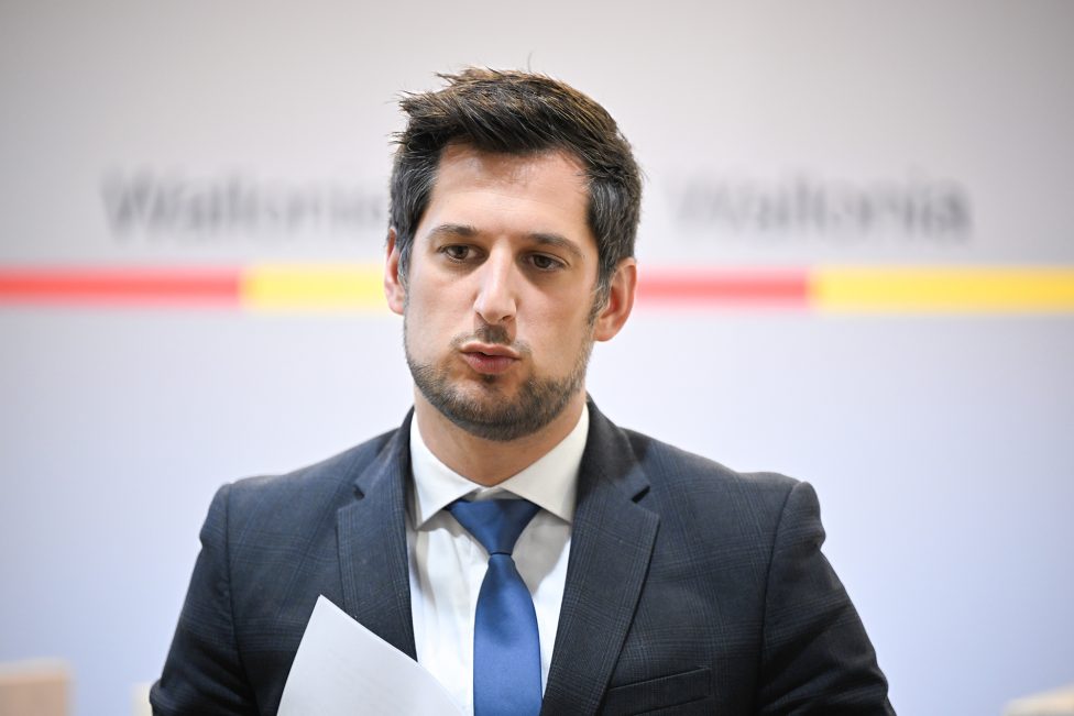Der wallonische Ministerpräsident Adrien Dolimont