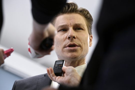 Der finnische Verteidigungsminister Antti Häkkänen