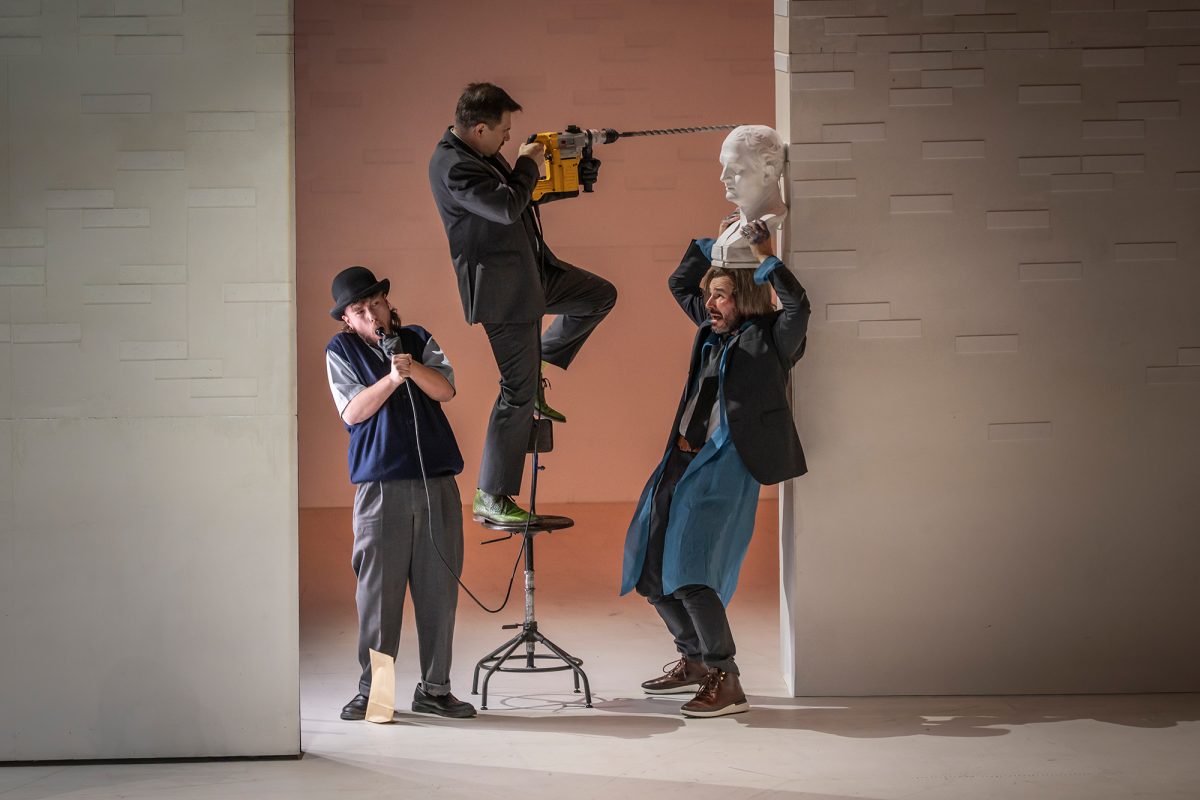 Darsteller von Bartleby in der Lütticher Oper