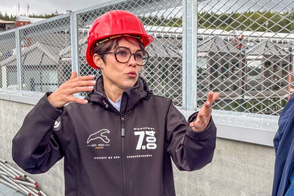 Die technische Direktorin Elisabeth Guillaume