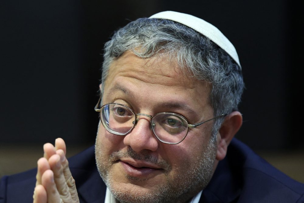 Israels Polizeiminister Itamar Ben-Gvir