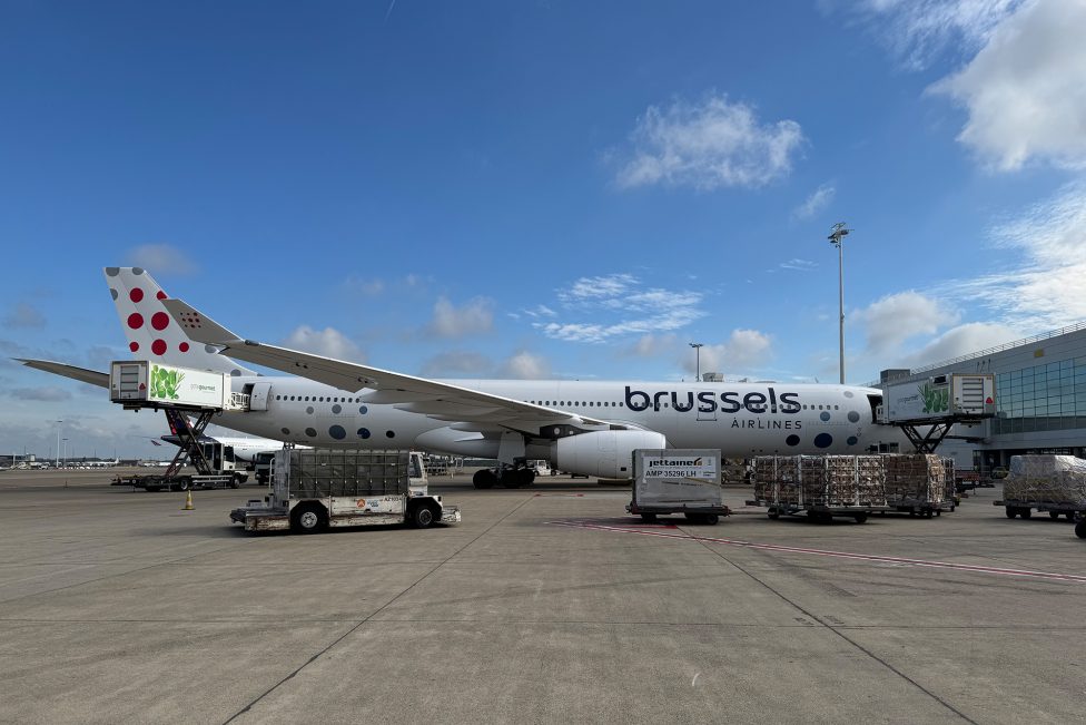 Flugzeug von Brussels Airlines