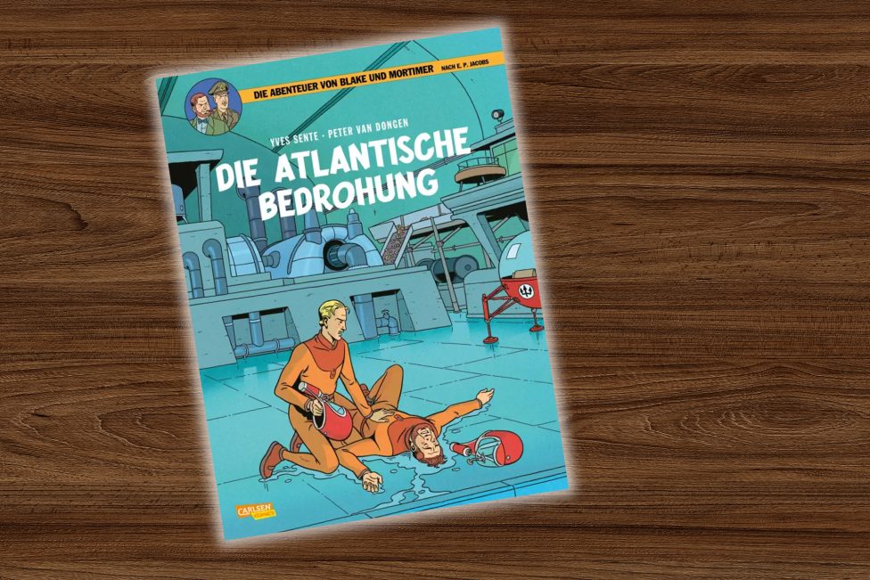 Blake und Mortimer "Die Atlantische Bedrohung" (Buchcover)