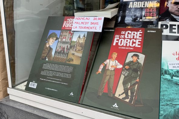 Comic "De Gré ou de Force" im Buchladen