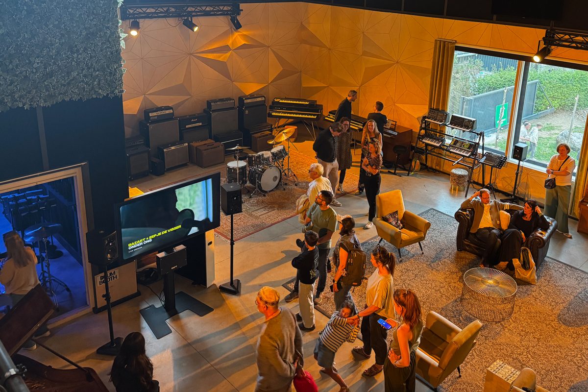 Besucher in den Daft Studios