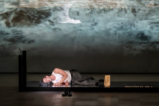 Darsteller von Bartleby in der Lütticher Oper