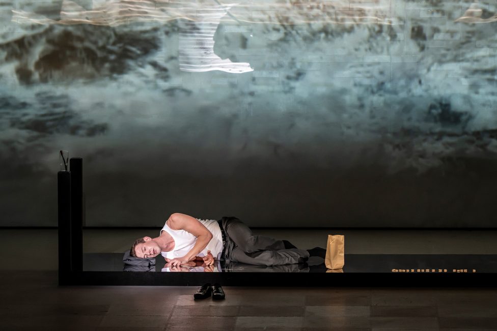 Darsteller von Bartleby in der Lütticher Oper