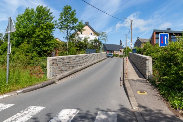 Eisenbahnbrücke an der Eupener Heidgasse