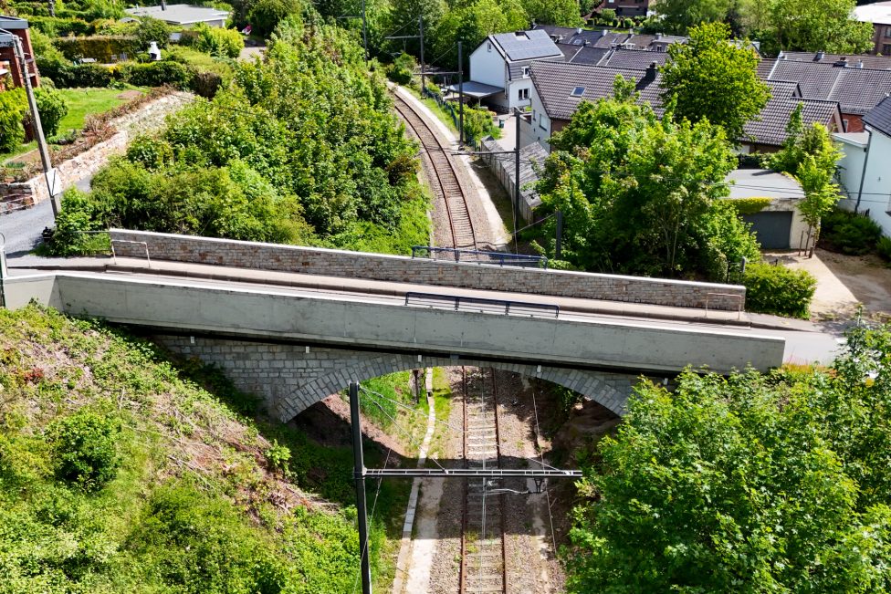 Eisenbahnbrücke an der Eupener Heidgasse