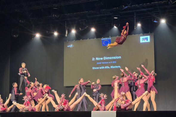 Aufritt bei der Eurodance 2026: Europameisterschaft im Garde- und Showtanz in Malmedy