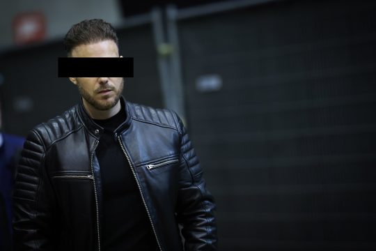 Der Angeklagte Paolo Falzone