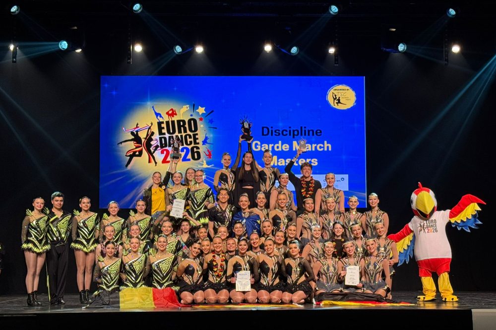 Podium der Garde-Marsch-Hauptklasse