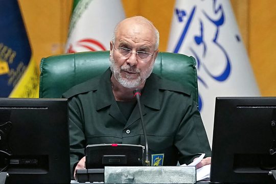 Der iranische Parlamentspräsident Mohammad Bagher Ghalibaf