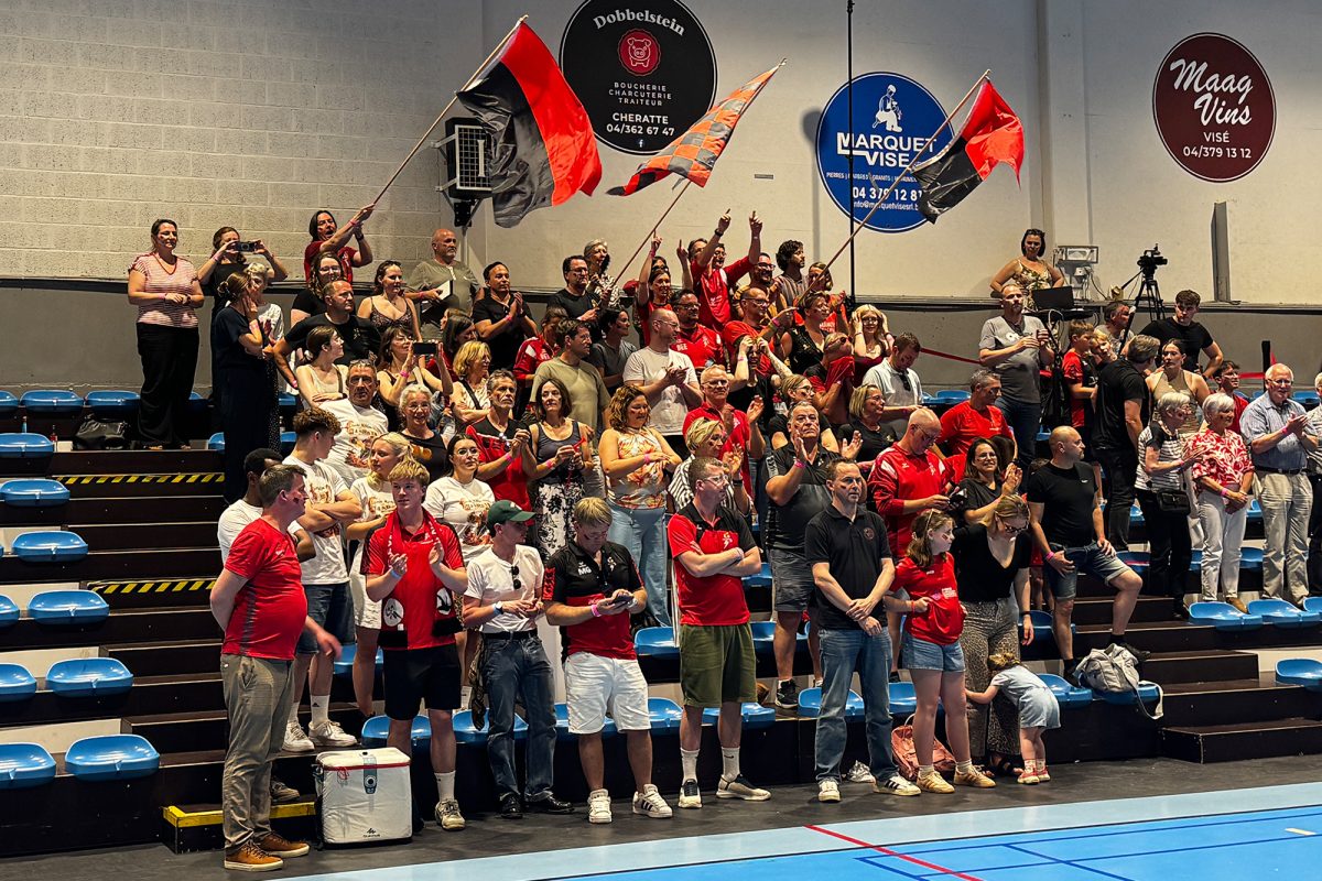 Publikum beim Spiel der U18 HC Eynatten-Raeren vs KTSV Eupen Damen