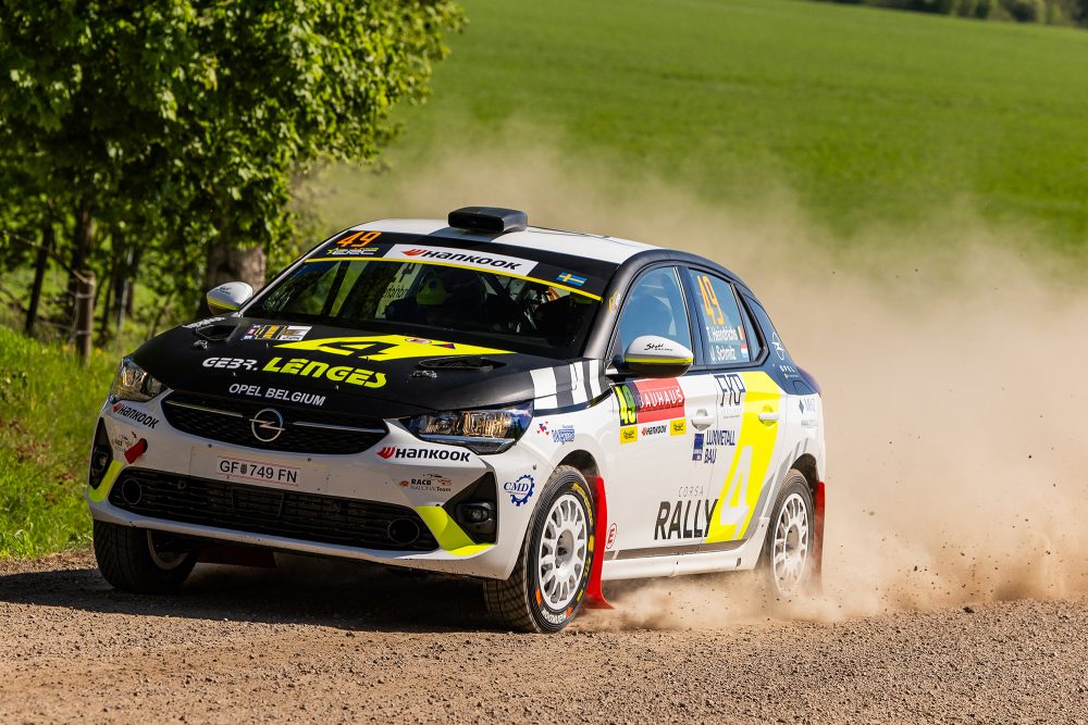 Der Opel Corsa Rally4 von Tom Heindrichs/Jonas Schmitz