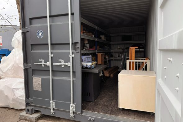 Idelux-Recyparcs: Container für wiederverwendbare Gegenstände holen die Dabei VoG in die Eifelgemeinden