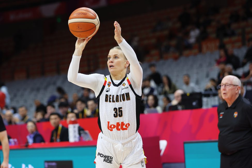 Basketballspielerin Julie Vanloo