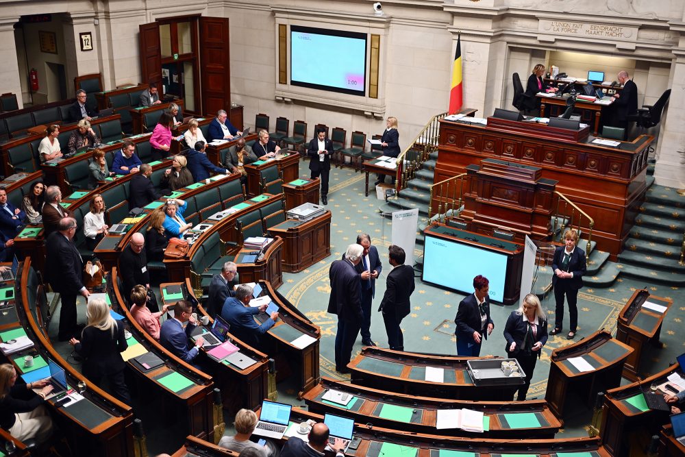 Abgeordnete in der Kammer am 12.5.