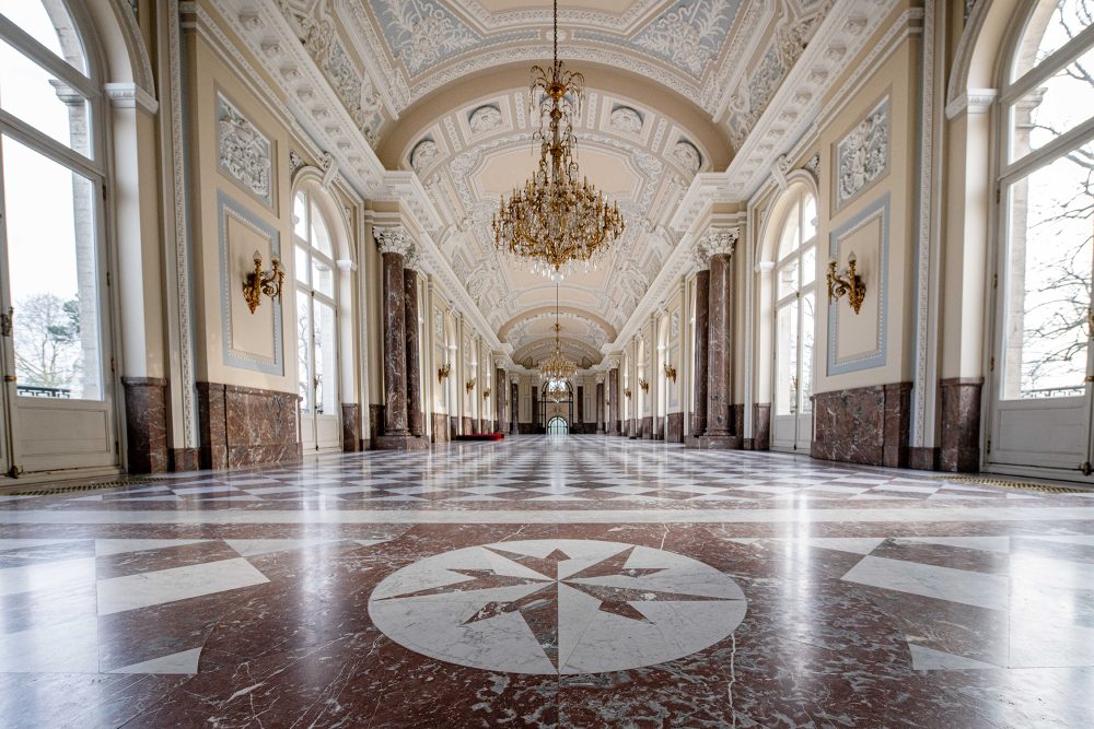 Blick in den Königlichen Palast