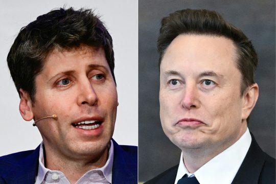 OpenAI-Geschäftsführer Sam Altman und Tech-Milliardär Elon Musk