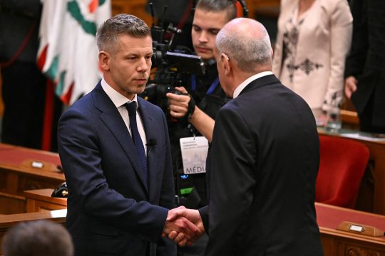 Ungarns neuer Ministerpräsident Peter Magyar