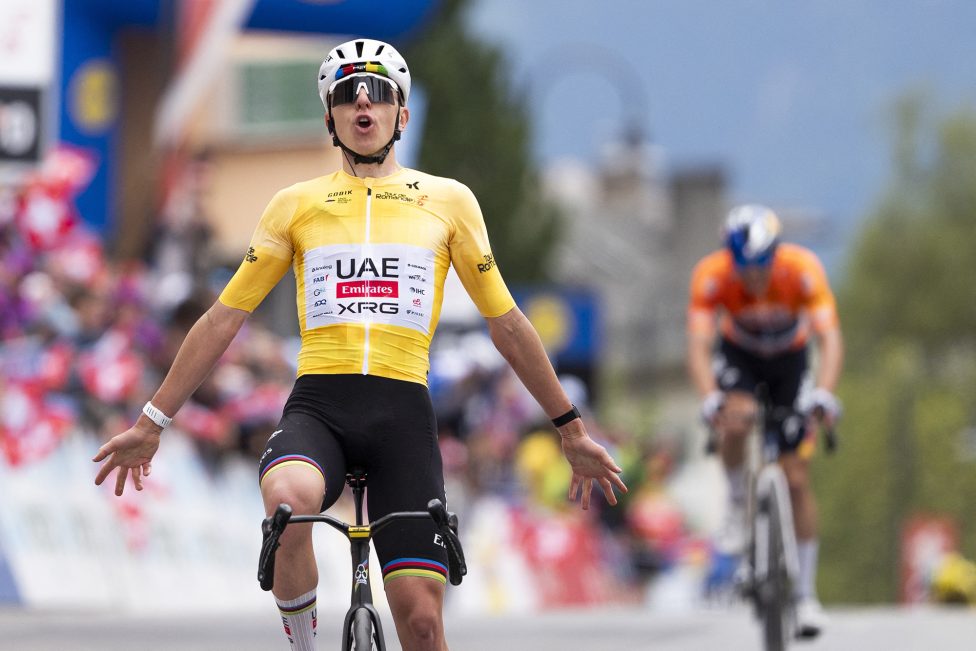 Tadej Pogacar gewinnt die letzte Etappe und die Gesamtwertung der Tour de Romandie