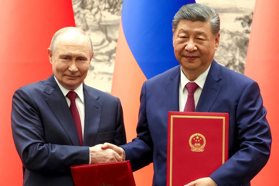 Der russische Präsident Putin und der chinesische Staatschef Xi Jinping