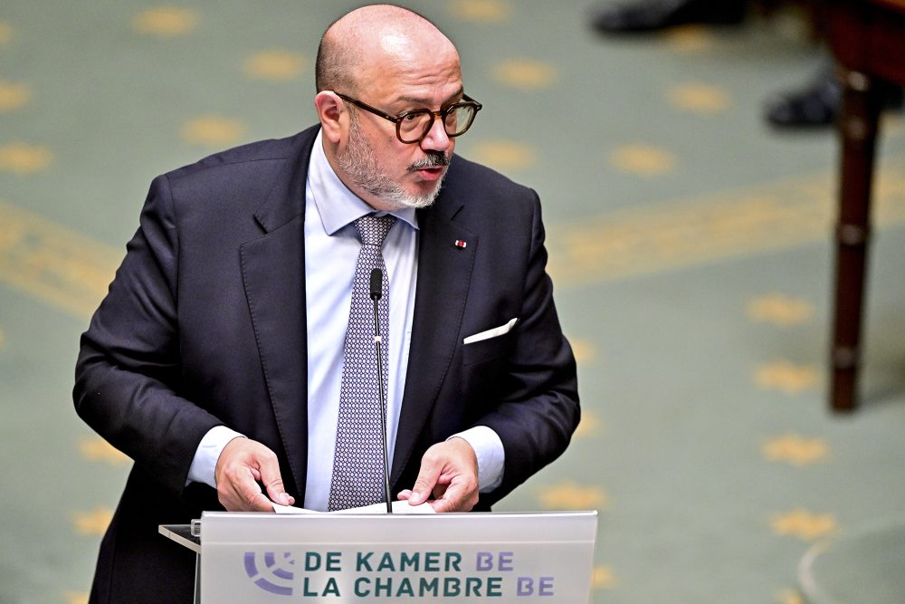 Innenminister Bernard Quintin am 13.5. in der Kammer
