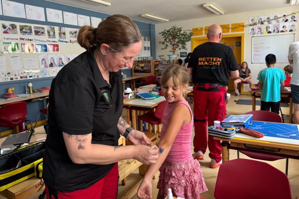Retten macht Schule