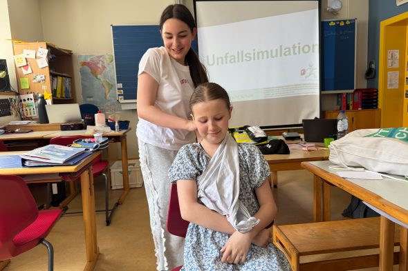 Retten macht Schule