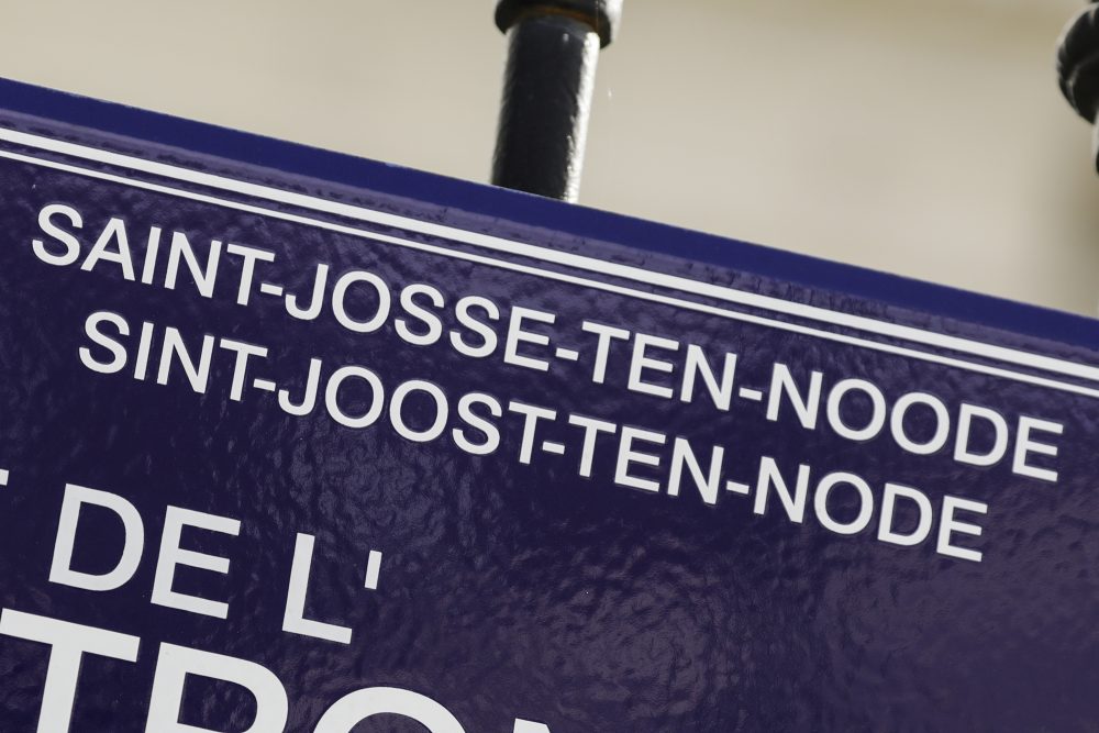 Straßenschild der Gemeinde Saint-Josse
