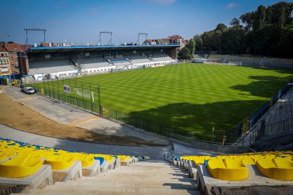 Das Joseph-Marien-Stadion von Union Saint-Gilloise