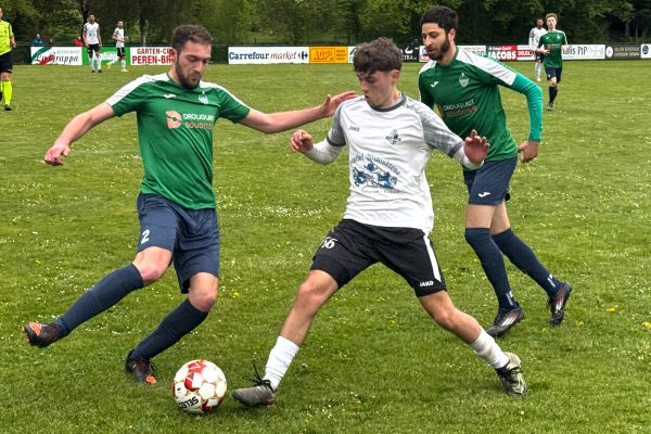 Spieler bei St. Vith vs Franchimont in der Aufstiegsrunde