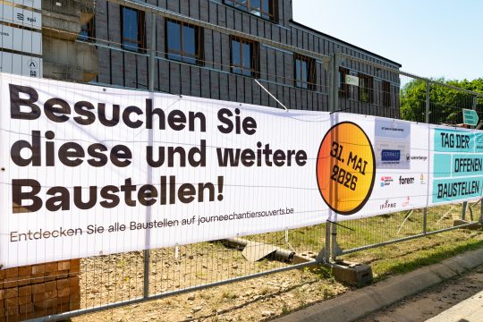 Einblick in die Baustelle von CAB Integra