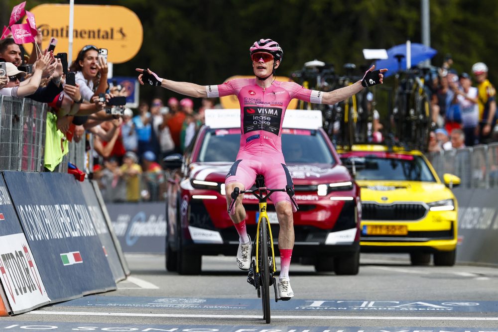 Jonas Vingegaard gewinnt die 16. Etappe des Giro