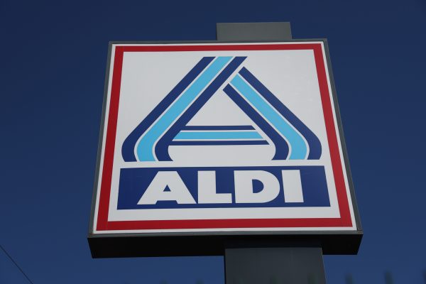 Logo der Supermarktkette Aldi