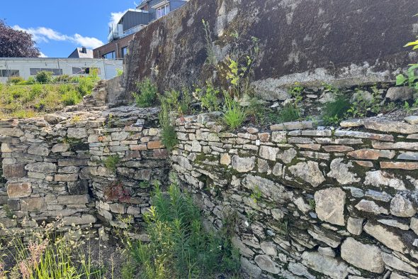 Alte Gemäuer der Burg St. Vith