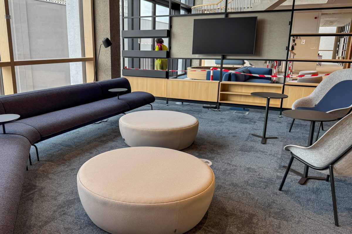 Neues BRF-Studio im Media Square Brüssel