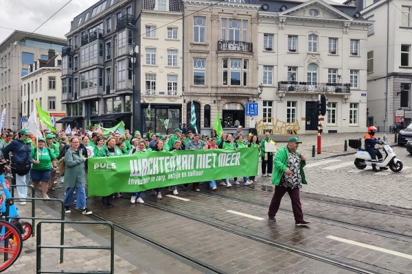 Demo in Brüssel